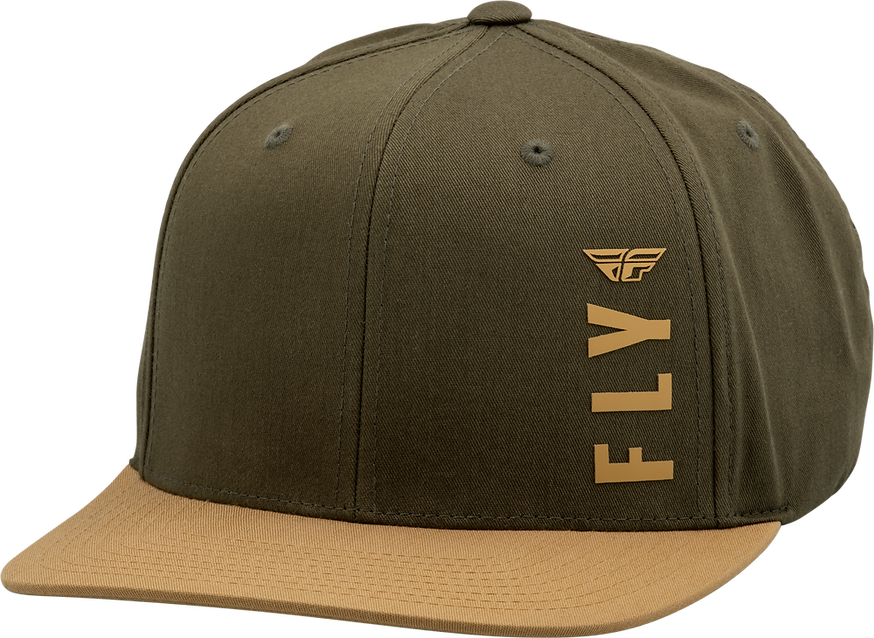Hat Fly Racing Vibe Verde Olivo/Mostaza