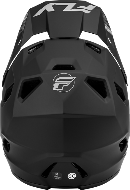 Casco Bicicleta Fly Racing Rayce Negro Mate 2025