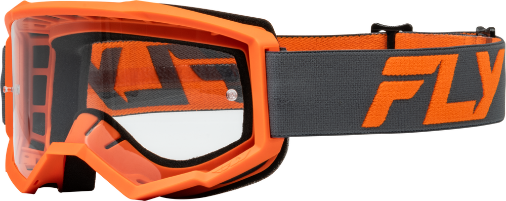 Antiparras Focus Fly Racing Grafito/Naranjo 2025