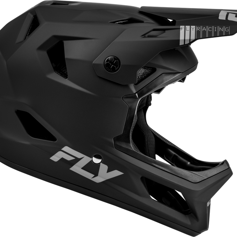 Casco de Bicicleta Fly Racing Rayce 2025 Niño Matte Black - Rideshop