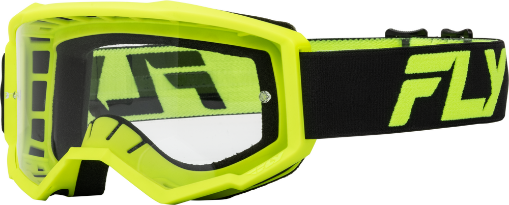 Antiparras Focus Fly Racing Negro/Hi-Vis 2025