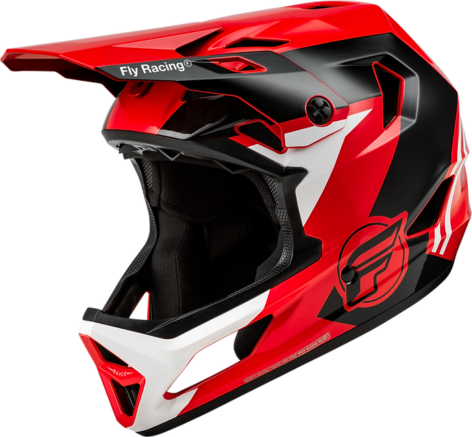 Casco Bicicleta Fly Racing Rayce Rojo/Negro 2025