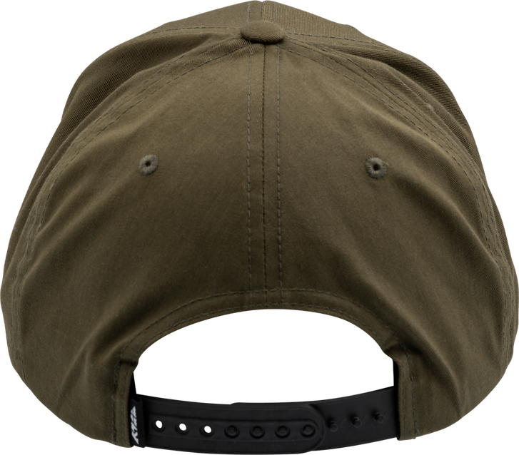 Hat Fly Racing Vibe Verde Olivo/Mostaza