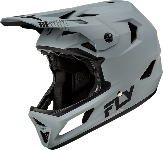 Casco Bicicleta Fly Racing Rayce Gris Mate 2025