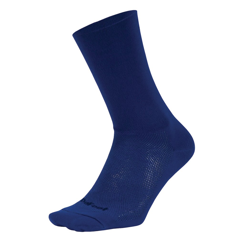 Calcetín Defeet Aireator 6 D-Logo Double Cuff Light Navy Solid Color