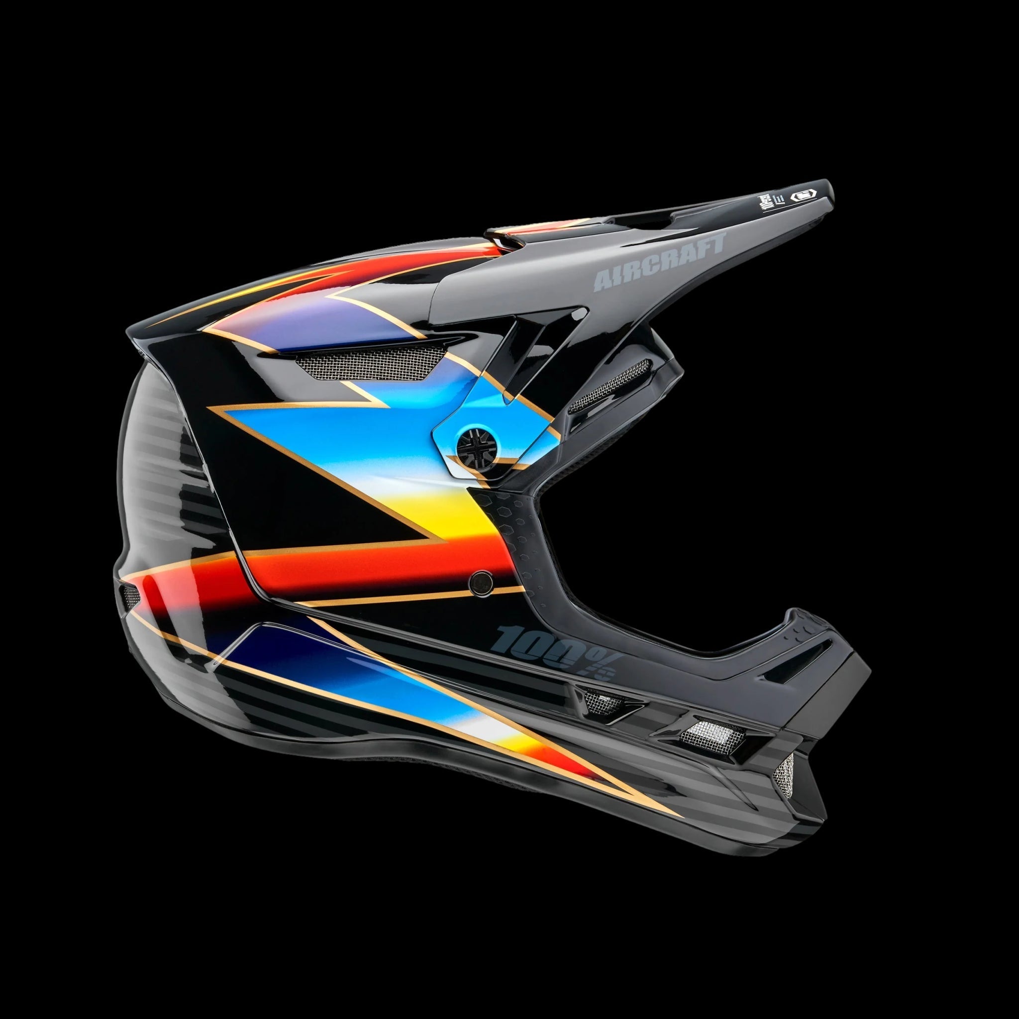 Casco 100% Aircraft Composite Helmet Knox/Black