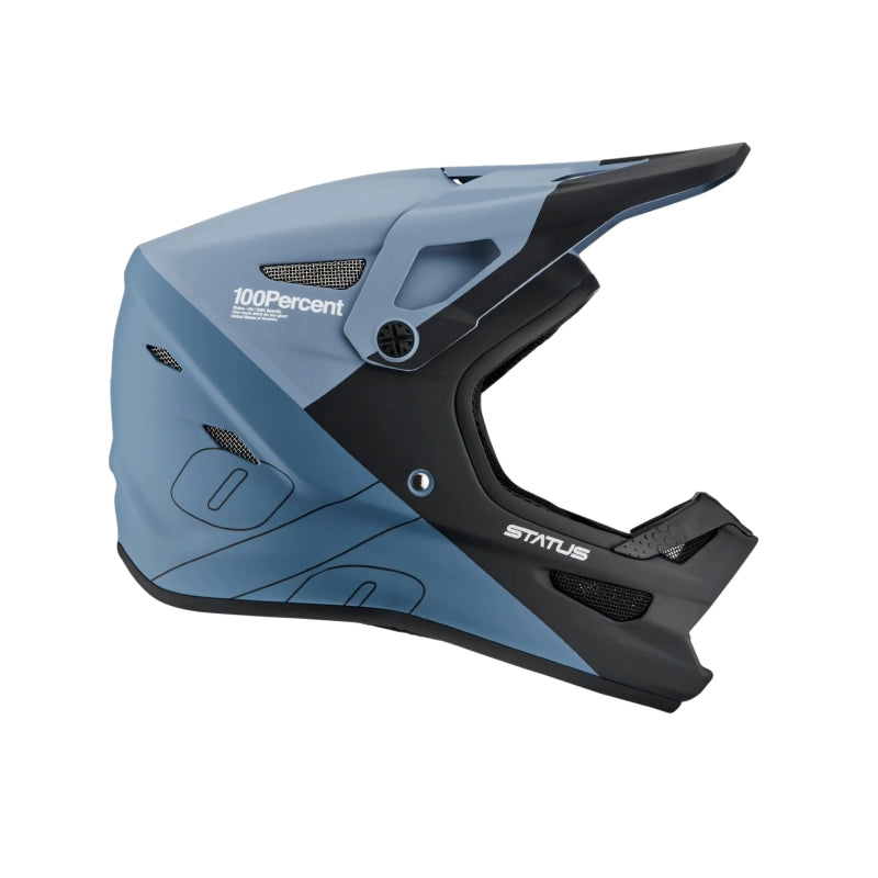 100% Casco Bicicleta Status Drop/Steel Blue - Rideshop