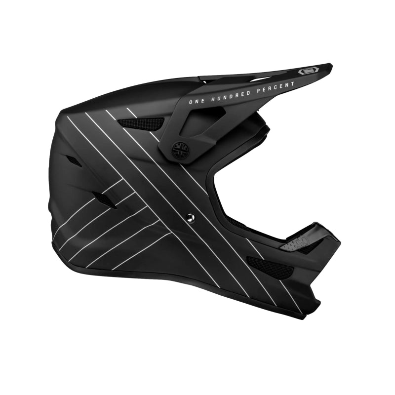 100% Casco Bicicleta Status Niño Black - Rideshop