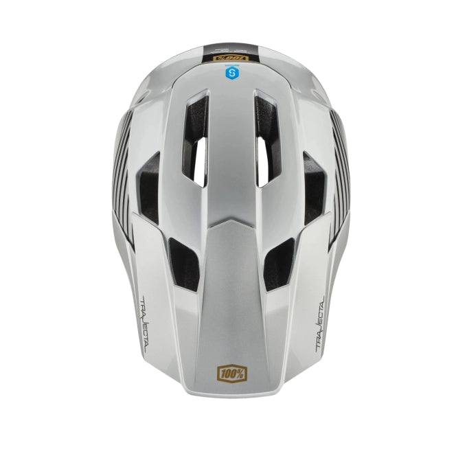 100% Casco Bicicleta Trajecta Ranelagh Silver