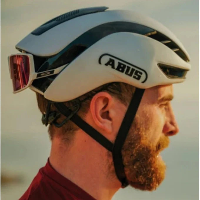Casco de bicicleta Abus GAMECHANGER 2.0 Blanco Polar