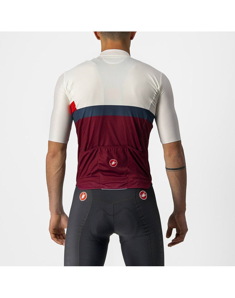 Castelli Jersey A Blocco Ivory - Rideshop