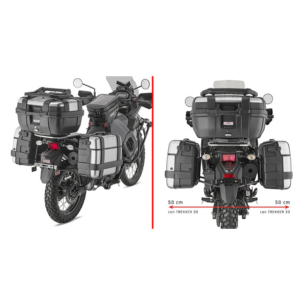 Givi Anclaje Lateral PL4133 Monokey KLR 650/KLR 650S 23-24