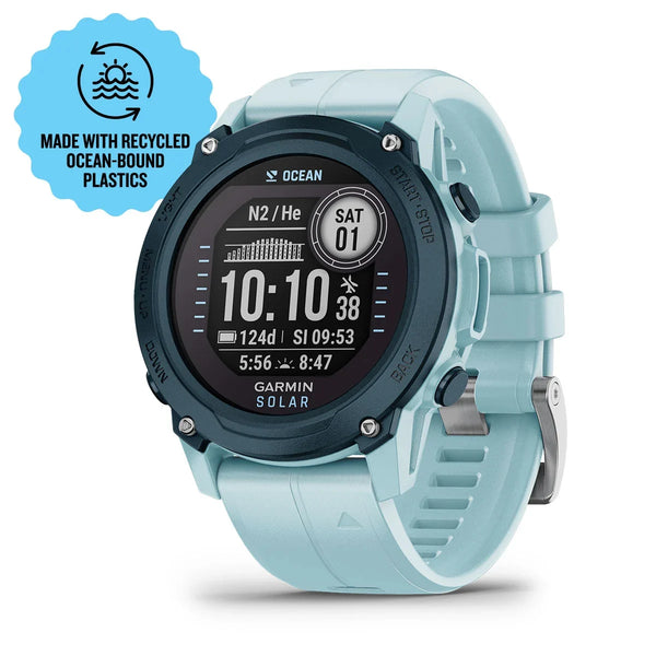 Reloj Inteligente Garmin Descent™ G1 Solar Ocean Edition Azure