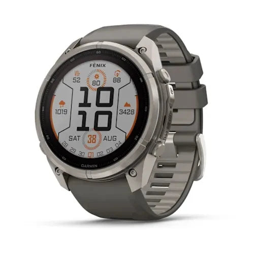 Smart Watch Garmin Fénix 9 Pro 51mm Solar Silver Gray