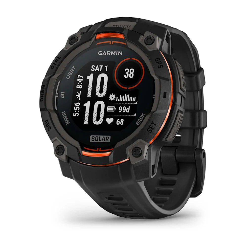 Garmin Instinct 3 Solar 45 Mm — Bold (reloj Gps Outdoor)