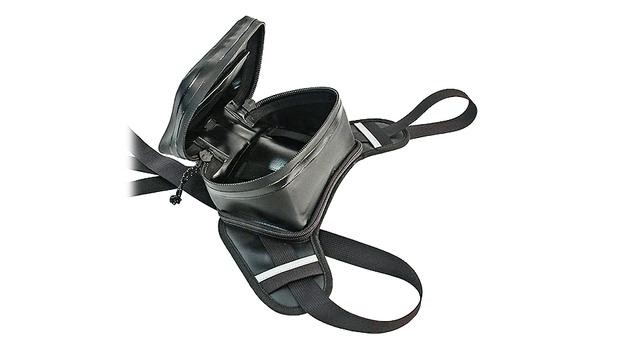 Bolso De Estanque Para Moto Giant Loop Buckin' Roll Tank Bag Negro