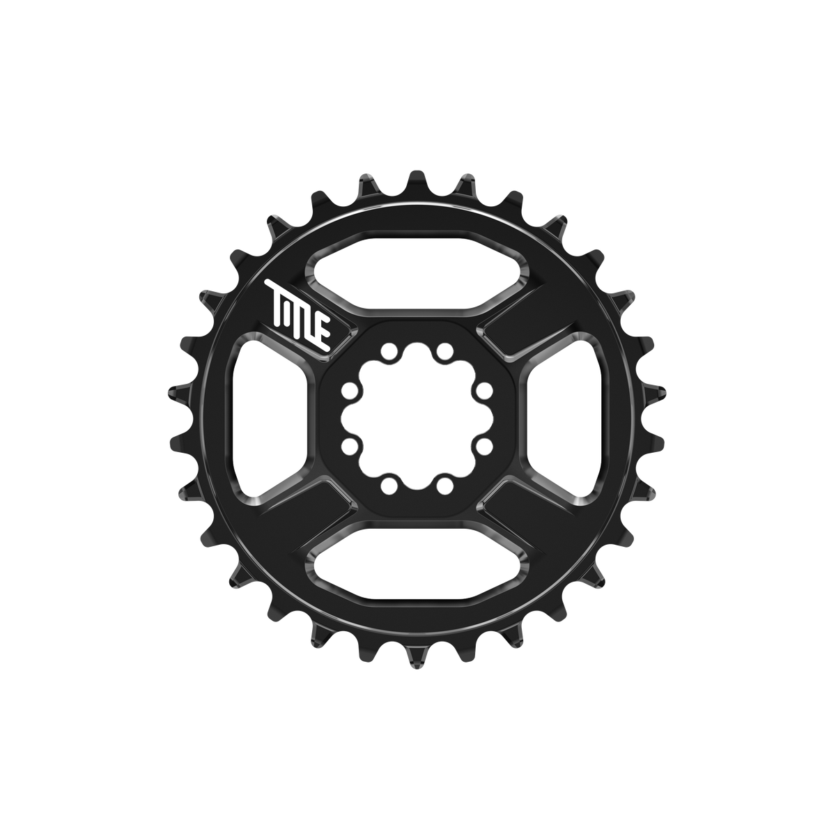 Plato Title CR1 8-Bolt de aluminio 7075 T6