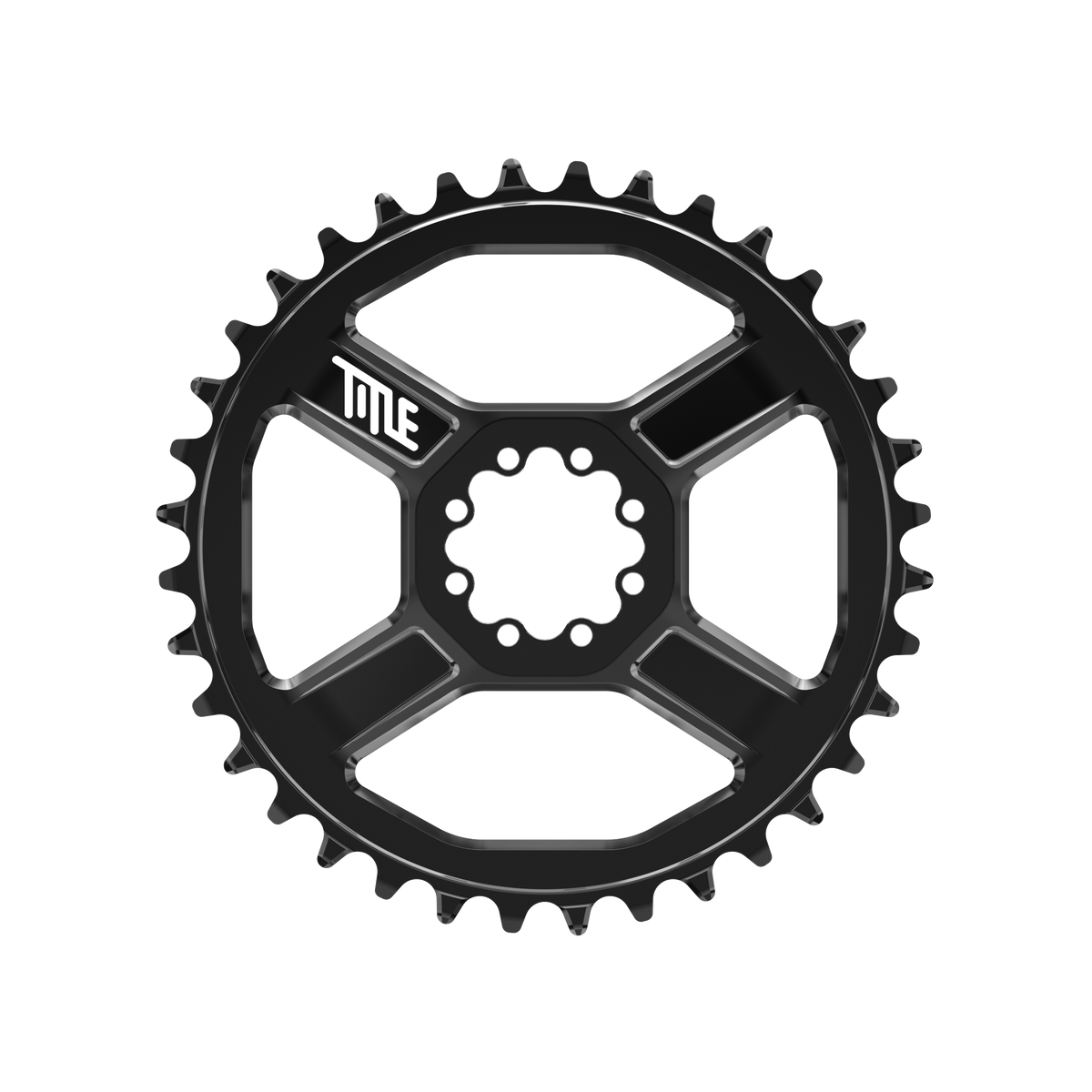 Plato Title CR1 8-Bolt de aluminio 7075 T6