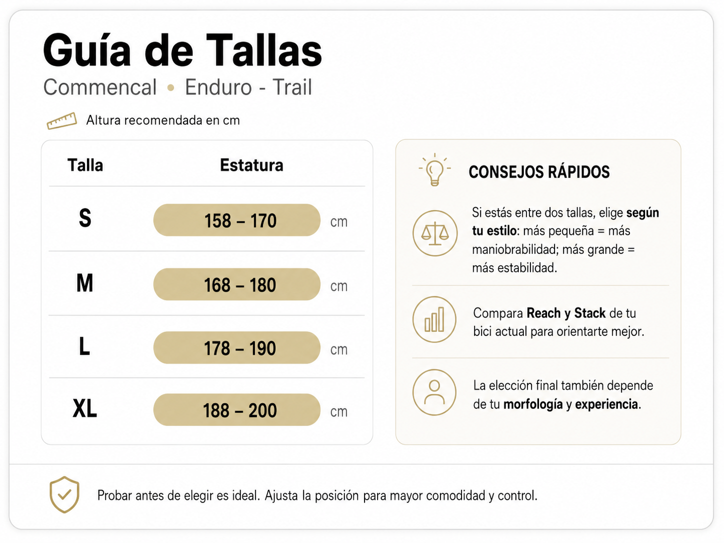 Guía de Talla