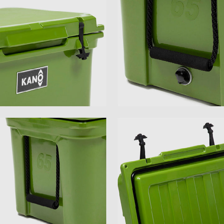 Kano Cooler Rígido San Rafael 65Qt Verde - Rideshop