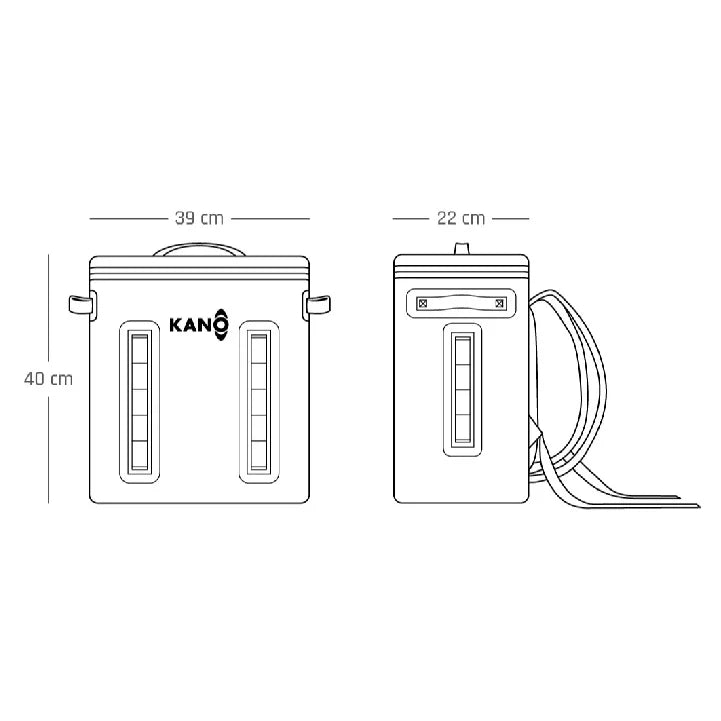 Cooler Mochila Térmica de Aislamiento Kano 20L