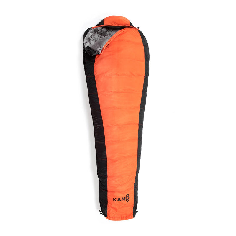 Kano Saco De Dormir 4 Estaciones Aconcagua Naranjo - Rideshop