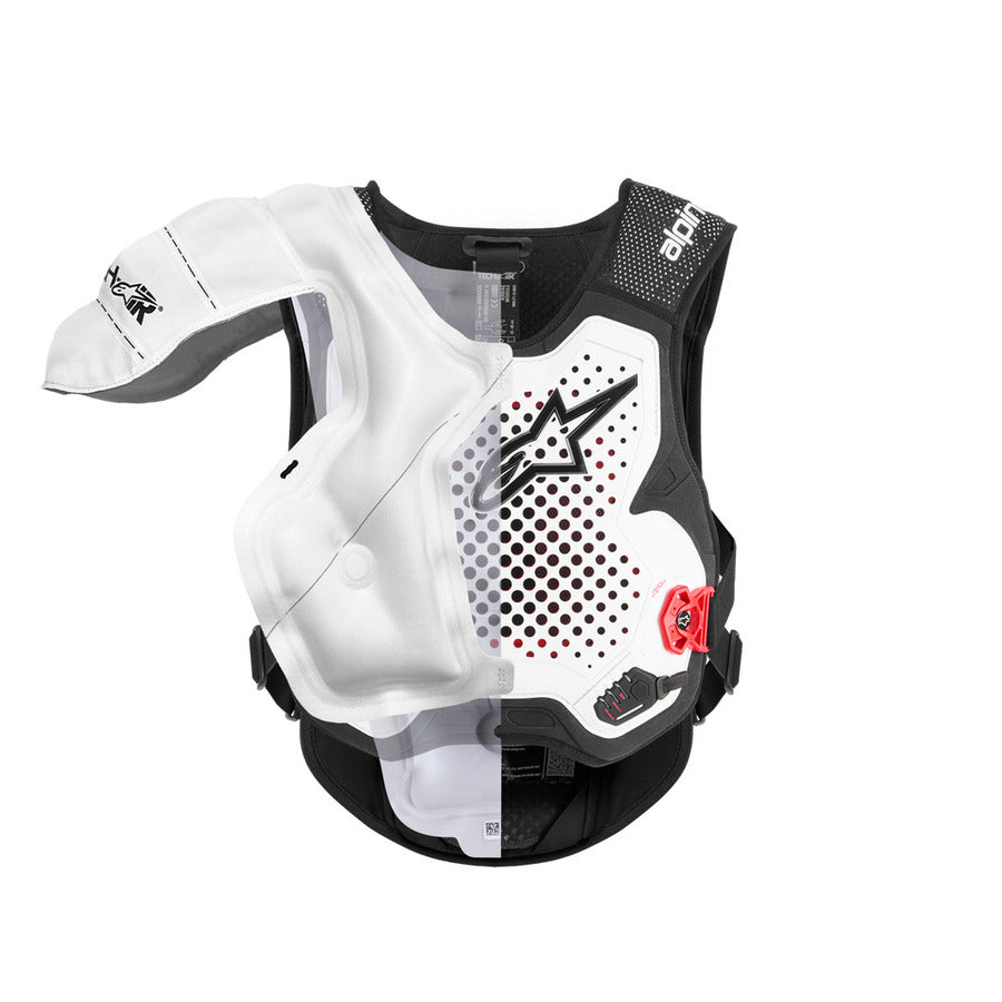 Chaleco Airbag Moto Alpinestars Tech-Air MX system Blanco - vista 2