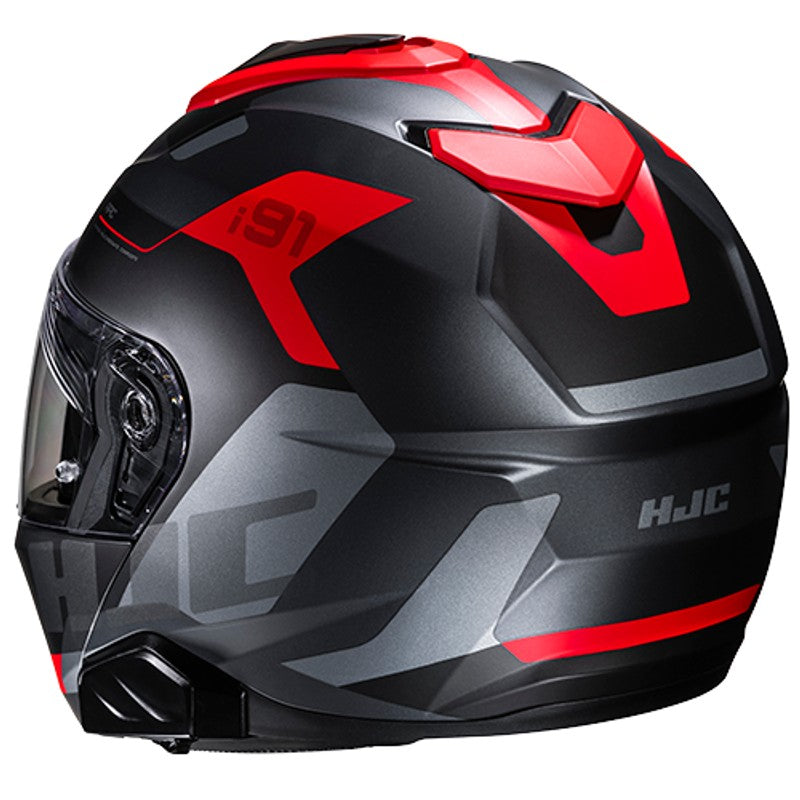 Casco HJC I91 Carst MC1SF Black Red