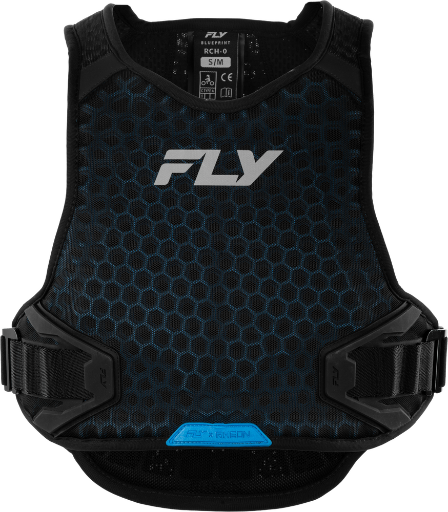 Jofa FLY Racing Blueprint RCH-0 negra, vista frontal