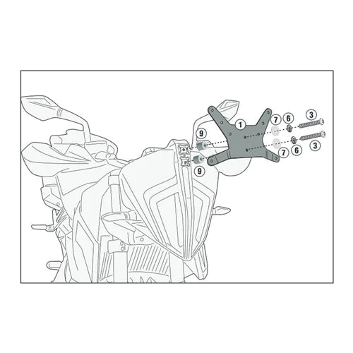 Givi Kit Anclajes Para 7710Dt