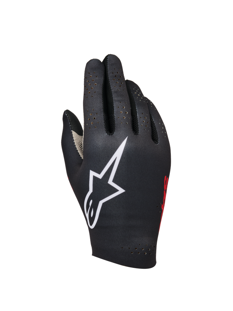 Guantes Sim Racing Alpinestars Graphic 1 - Negro/Rojo S