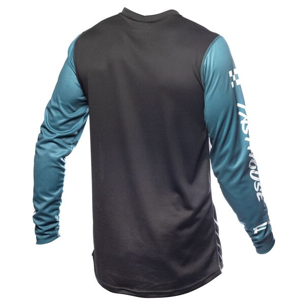 Jersey Niño Fasthouse Carbon Force Azul
