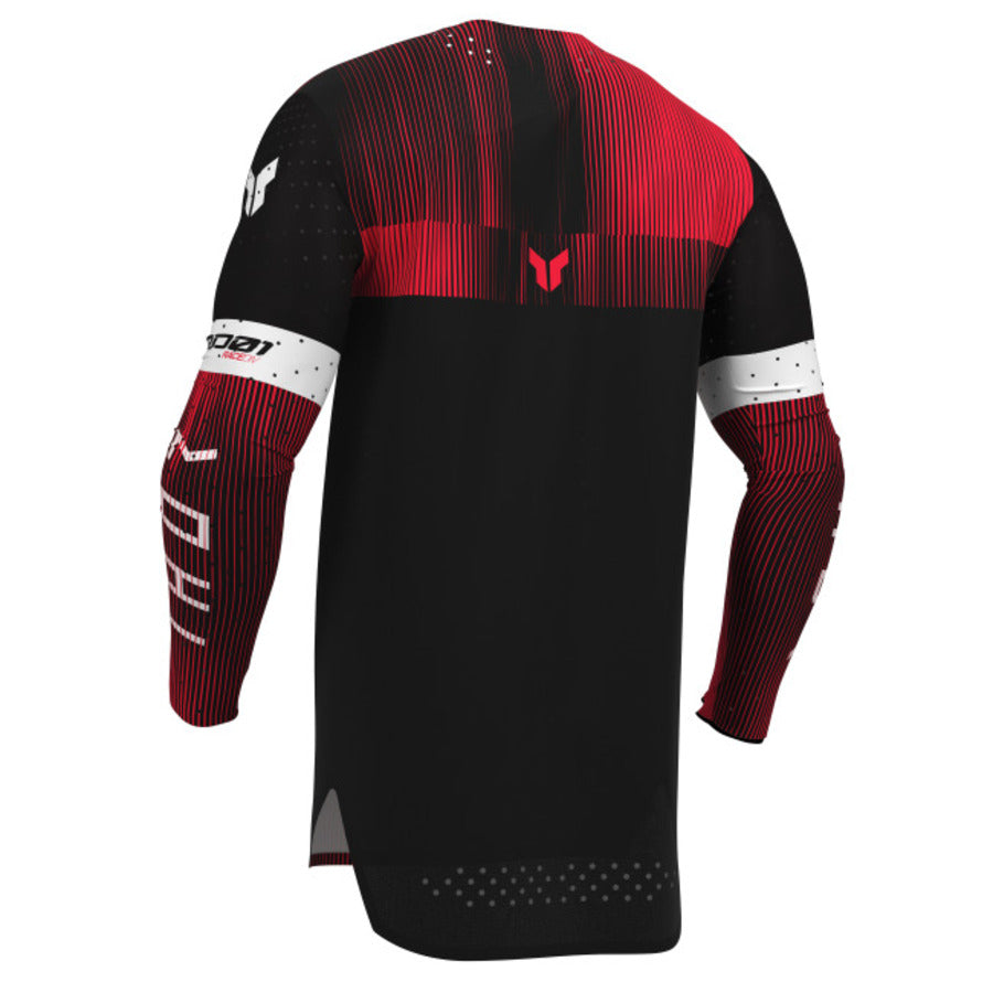 Jersey Moto Thor Sportmode Vanish Negro / Rojo - vista 2