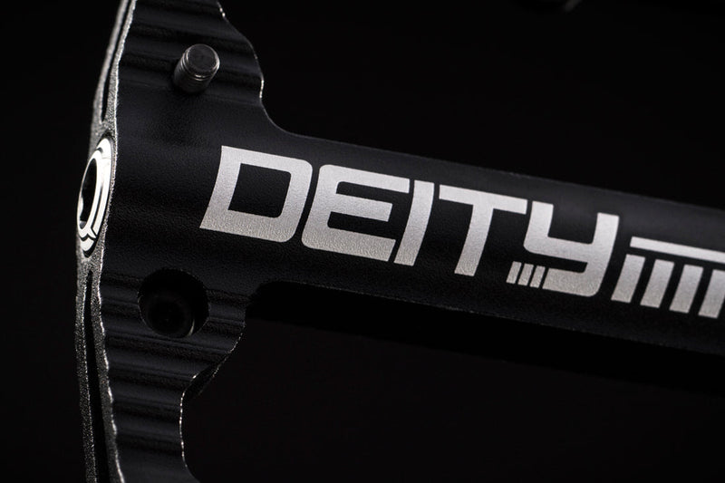 PEDAL FLAT DEITY BLACK KAT NEGRO - Rideshop