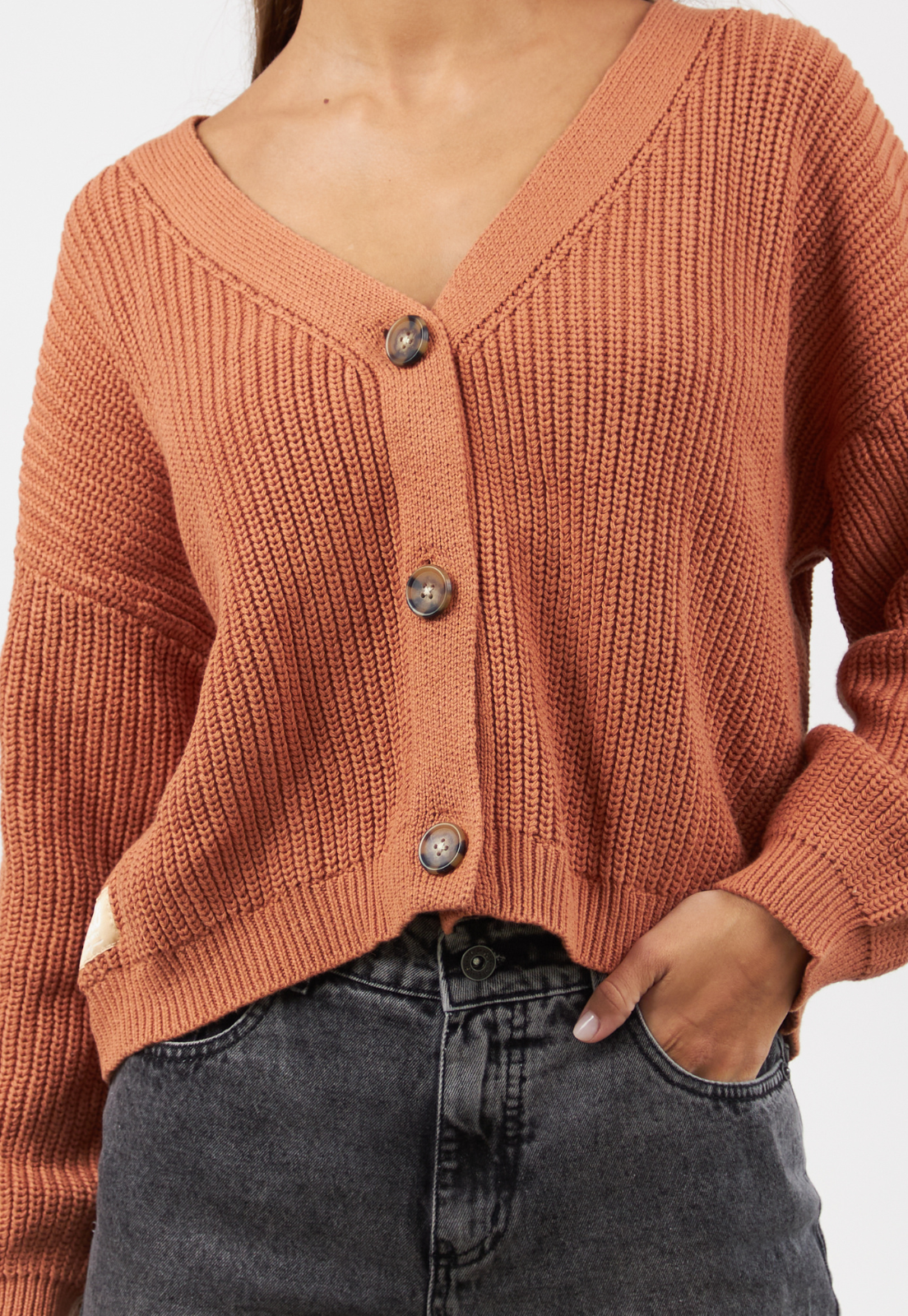 Chaleco Terracota Mujer Autumn