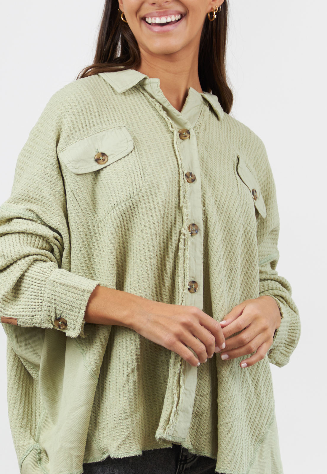 Camisa Cozy Verde Toke