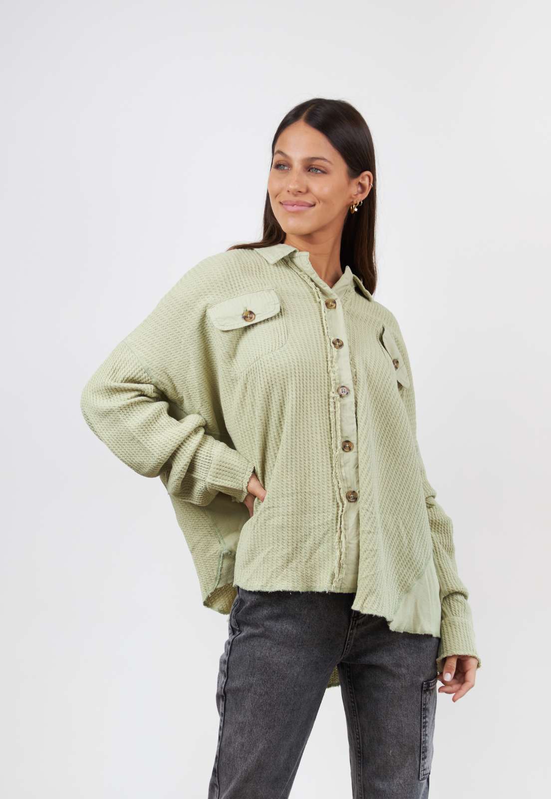 Camisa Cozy Verde Toke