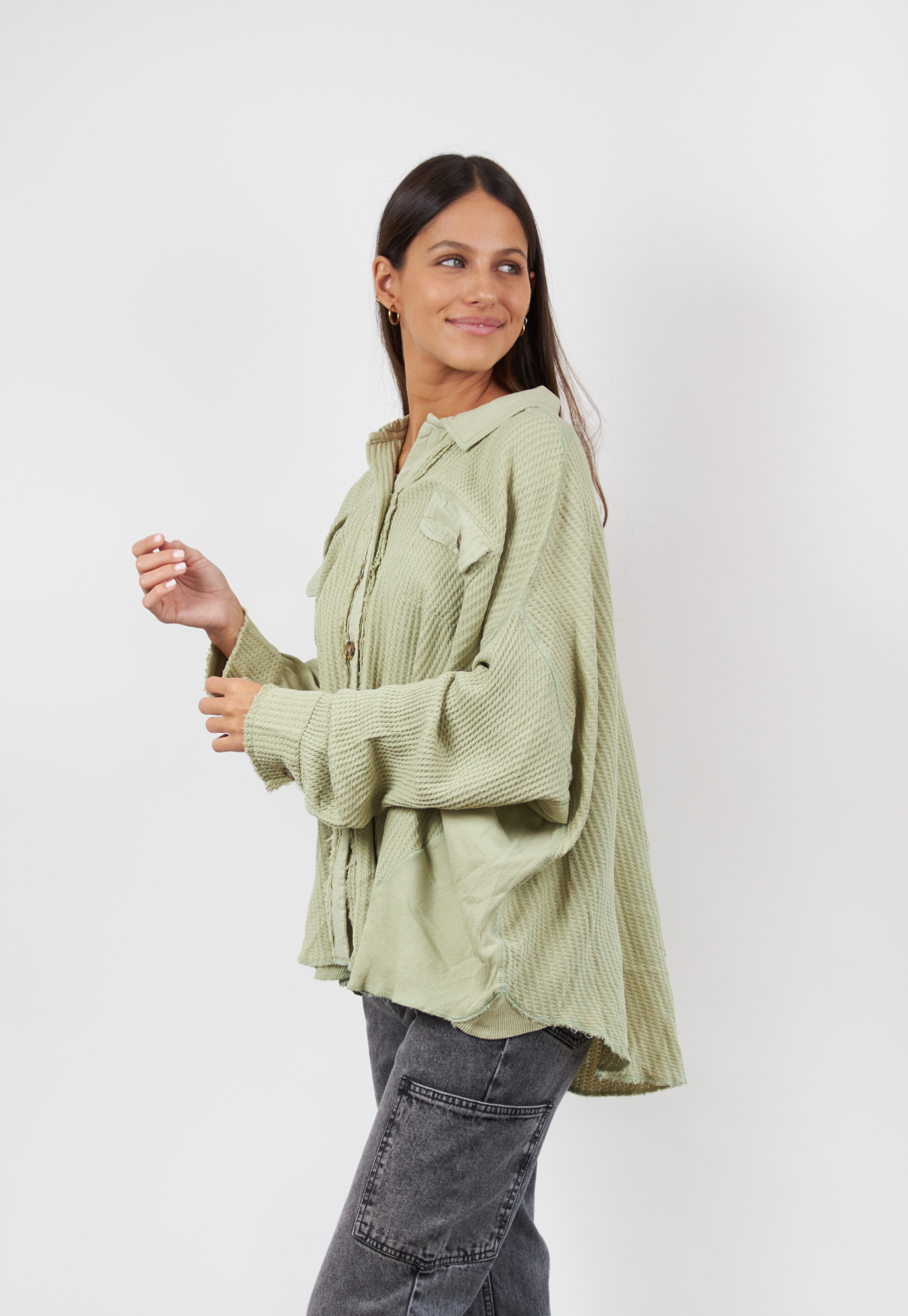 Camisa Cozy Verde Toke