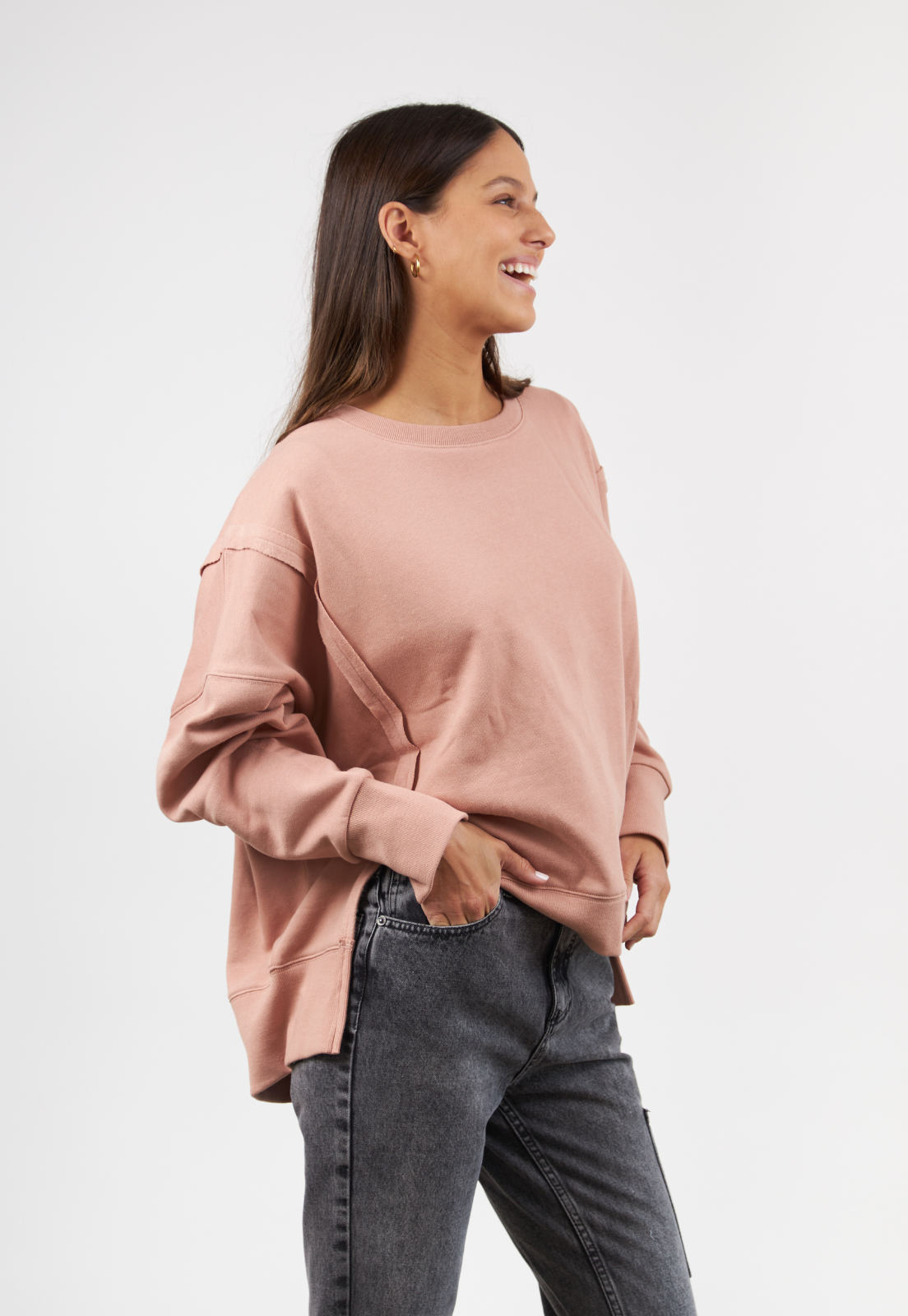 Poleron Rosado Mujer Coast