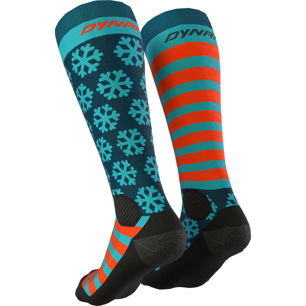Calcetines FT Graphic Dynafit Storm Blue/3010 FLAG