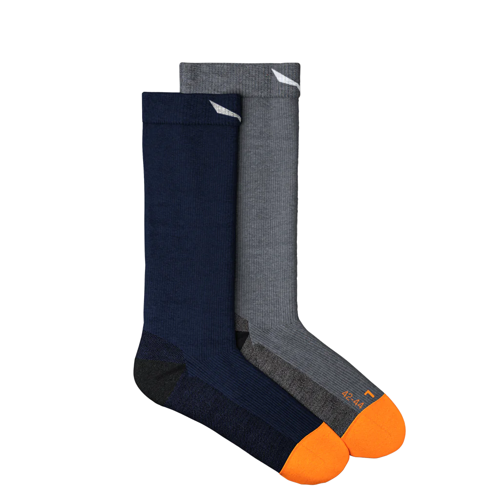 Calcetines Hombre Salewa Mountain Trainer Crew Navy Blazer