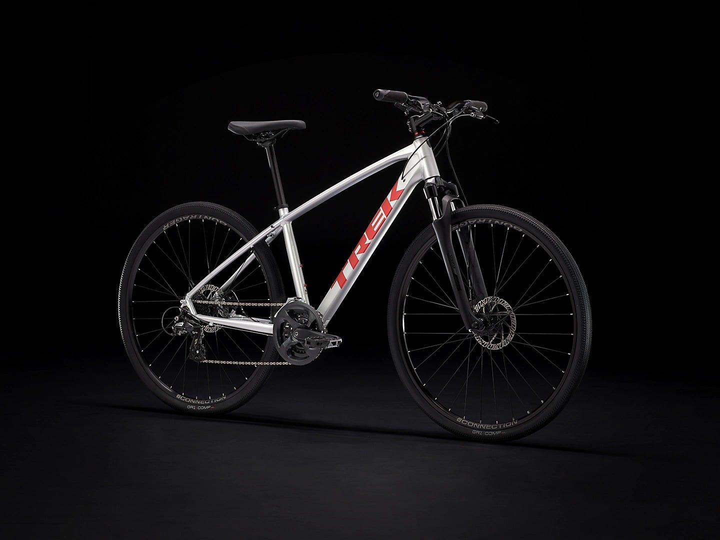 Trek Bicicleta Urbana Dual Sport 1 Plata - Rideshop