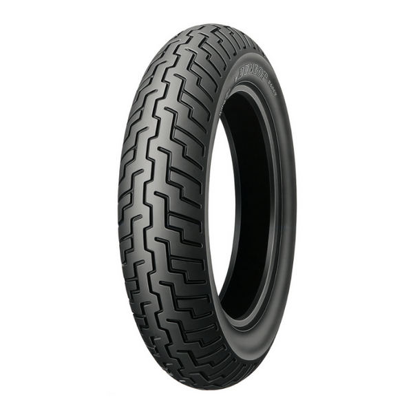 Neumático Dunlop Custom Del BLK JAP 100/90-19 57H KABUKI-D404 - Rideshop