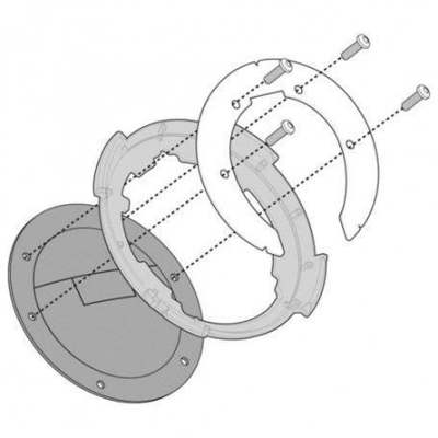 Kappa Kit Adaptador Tanklock - Kawasaki (Varios Modelos) - Rideshop