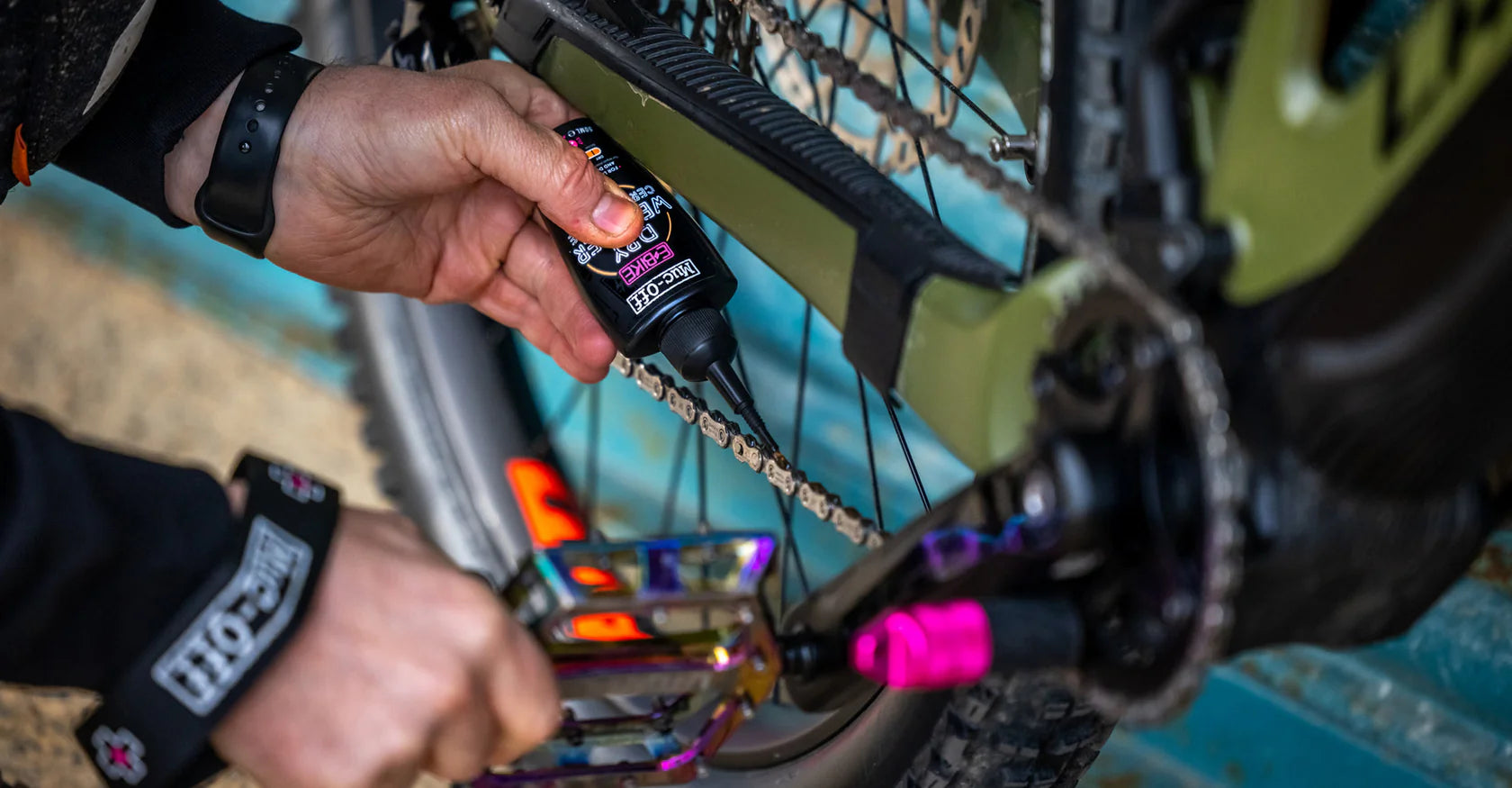 Lubricante De Cadena Muc-Off E-Bike | Seco | 120ml - Rideshop
