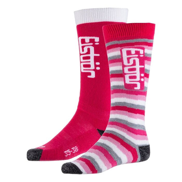 BRBL Calcetines de Ski Eisbär JR Comfort 2 Pares Fuchsia