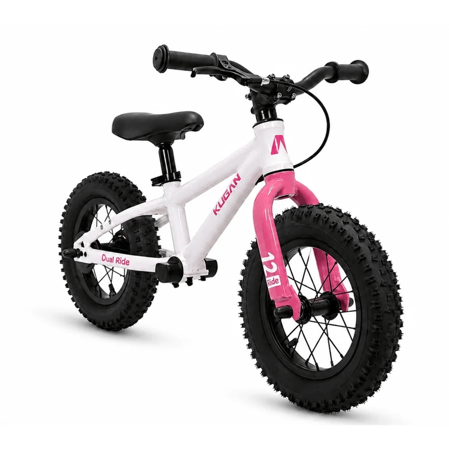 Bicicleta Niño Kugan Rocket Ride 12 White Pink
