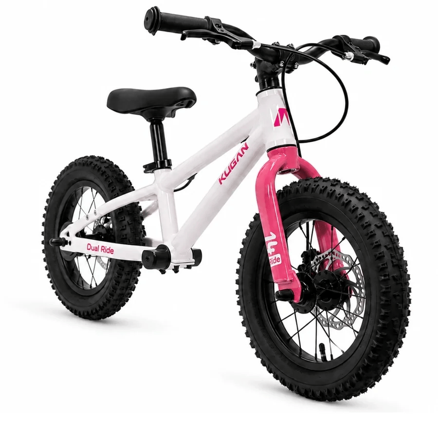 Bicicleta Niño Kugan Rocket Ride 14 White Pink