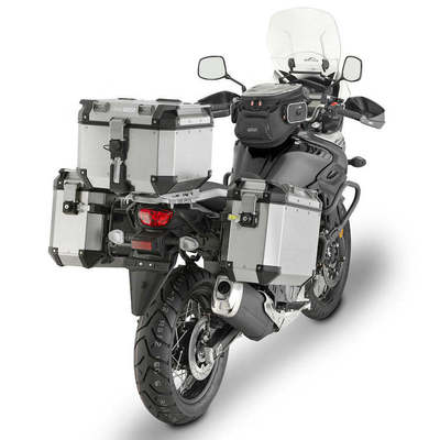 Kappa Anclaje Maleta Lateral Específico KL ONE-FIT para Monokey CAM-SIDE - Suzuki DL650 V-Strom (17-22) - Rideshop