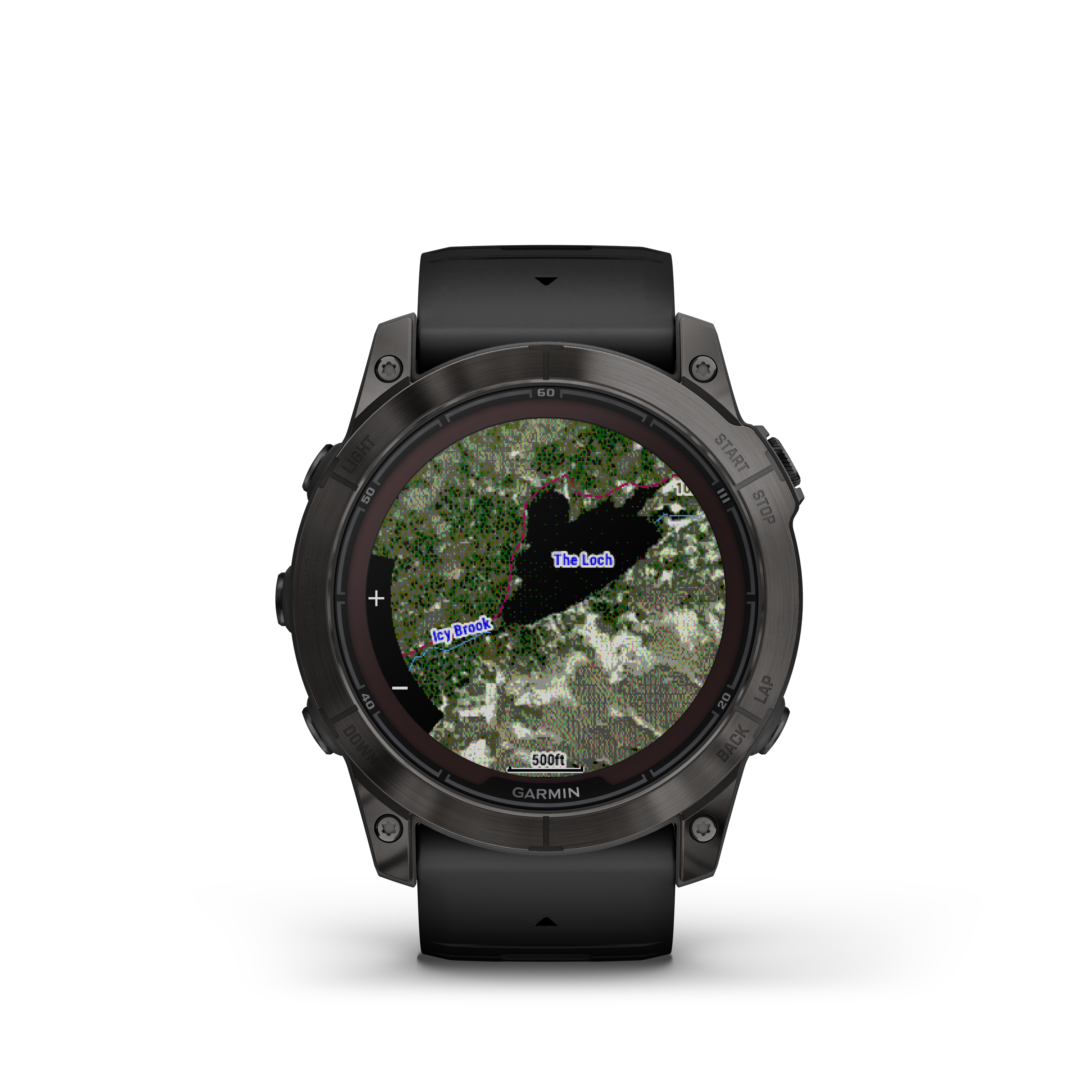 Garmin fēnix® 7X Pro – Sapphire Solar Edition Titanio DLC Gris Carbon Correa Negrafenix® - Rideshop